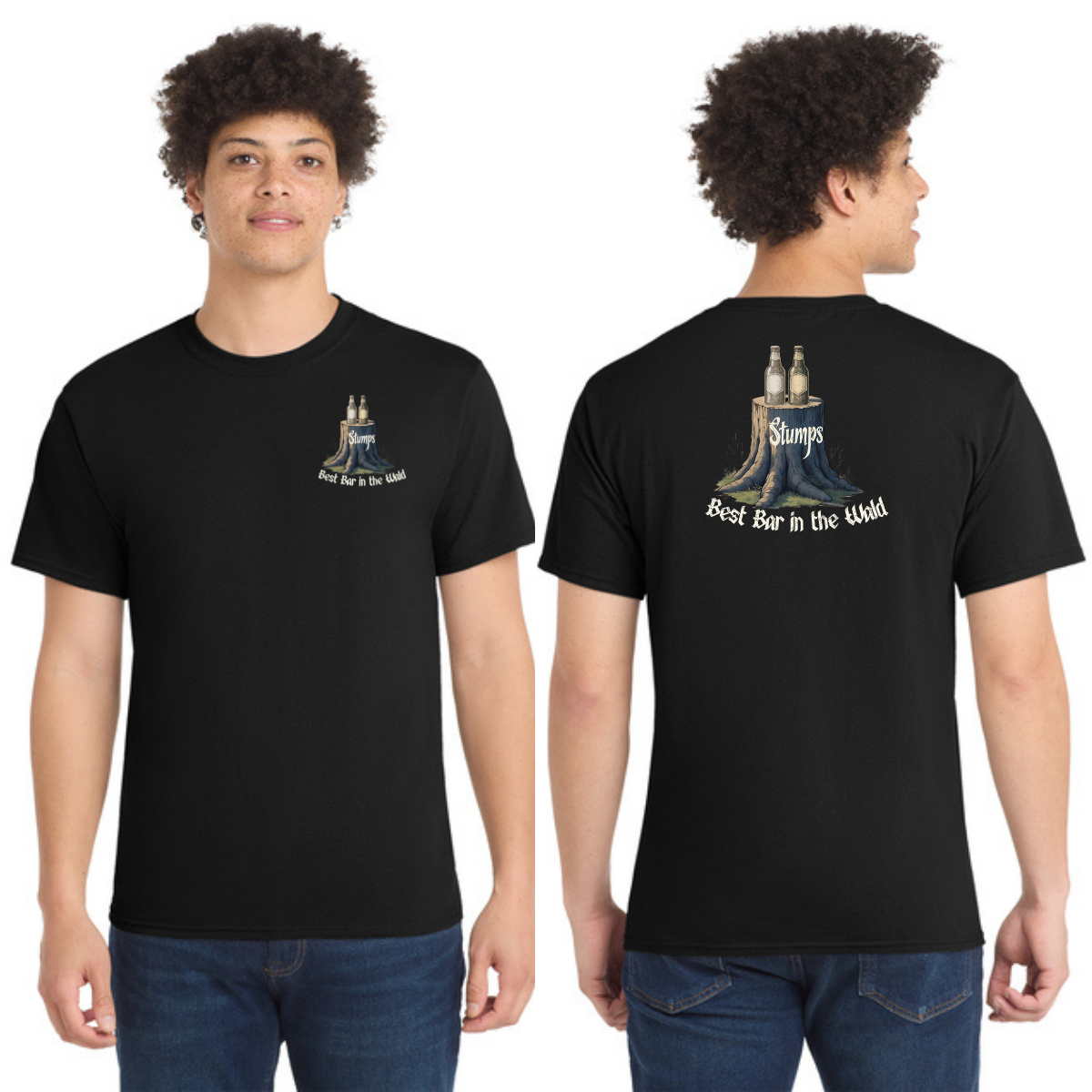 Stumps PC55T Unisex Tall Tee|50/50 cotton/poly