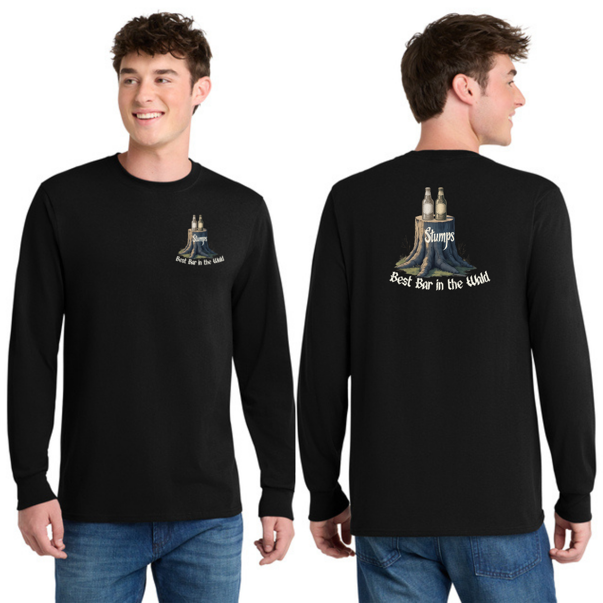 Stumps PC55LST Unisex Tall Long Sleeve|50/50 cotton/poly