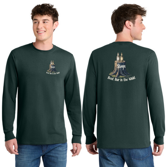 Stumps PC55LS Unisex Long Sleeve Tee|50/50 cotton/poly