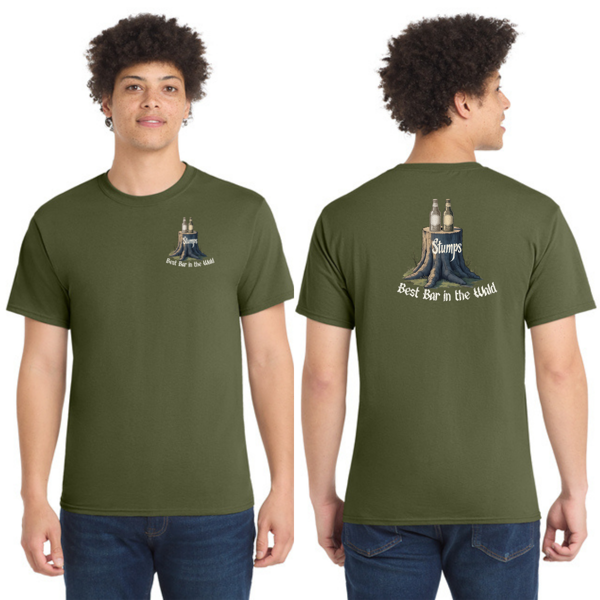 Stumps PC55 Unisex Tee|50/50 cotton/poly