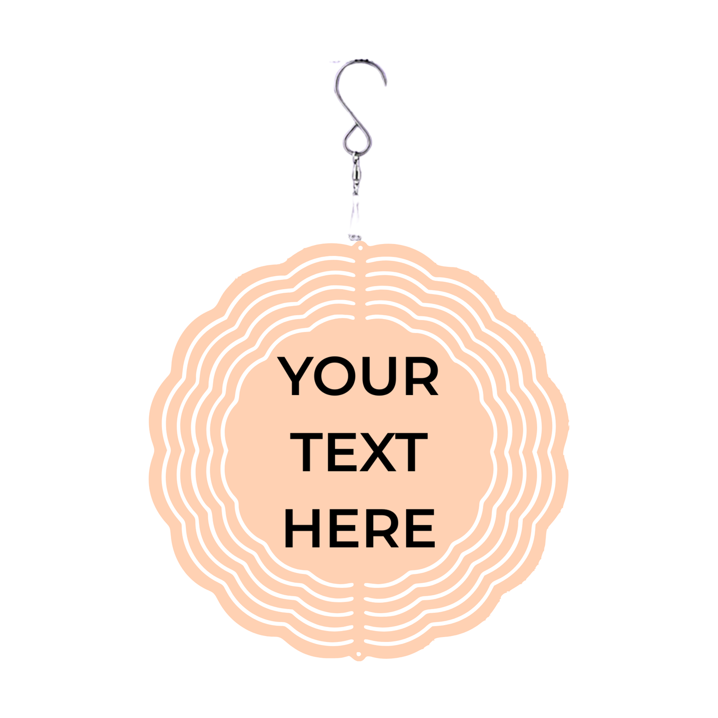 11.5 in Custom Wind Spinner (Round)