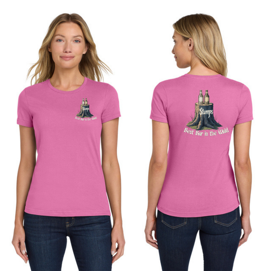 Stumps 64000L Women's Crew Neck Tee|Sofstyle 100% ring spun US cotton