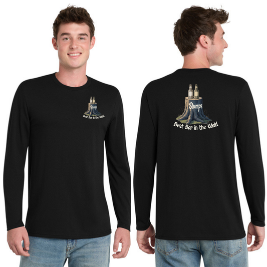 Stumps PC330LS Unisex Long Sleeve Tee|50 poly/37 cotton/13 rayon