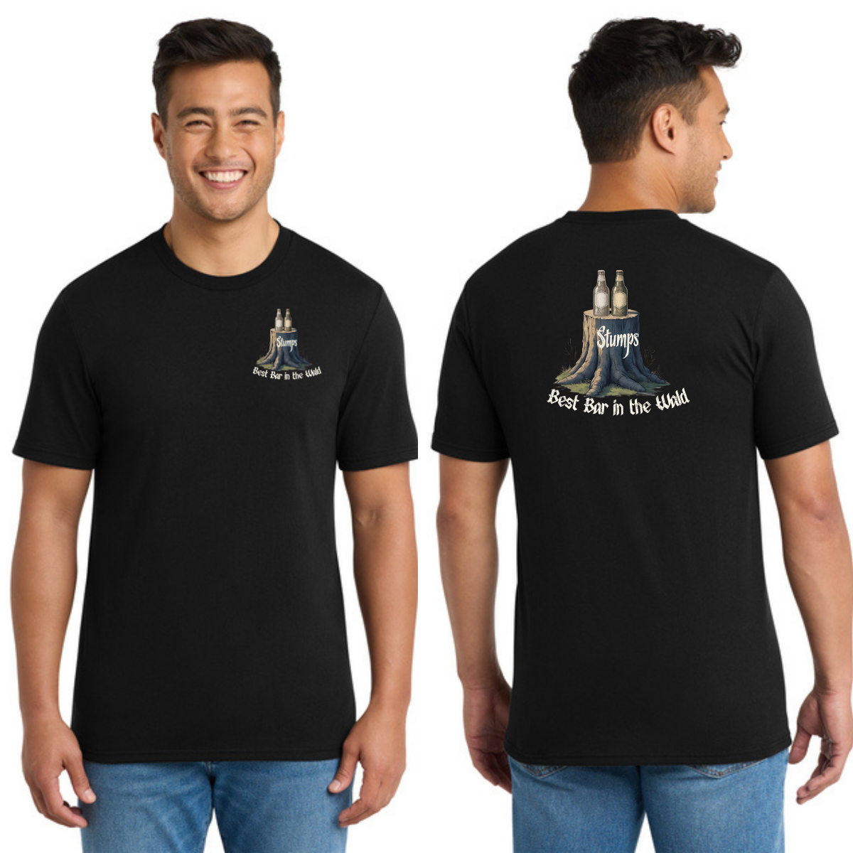 Stumps PC330 Unisex Tee|50 poly/37 cotton/13 rayon