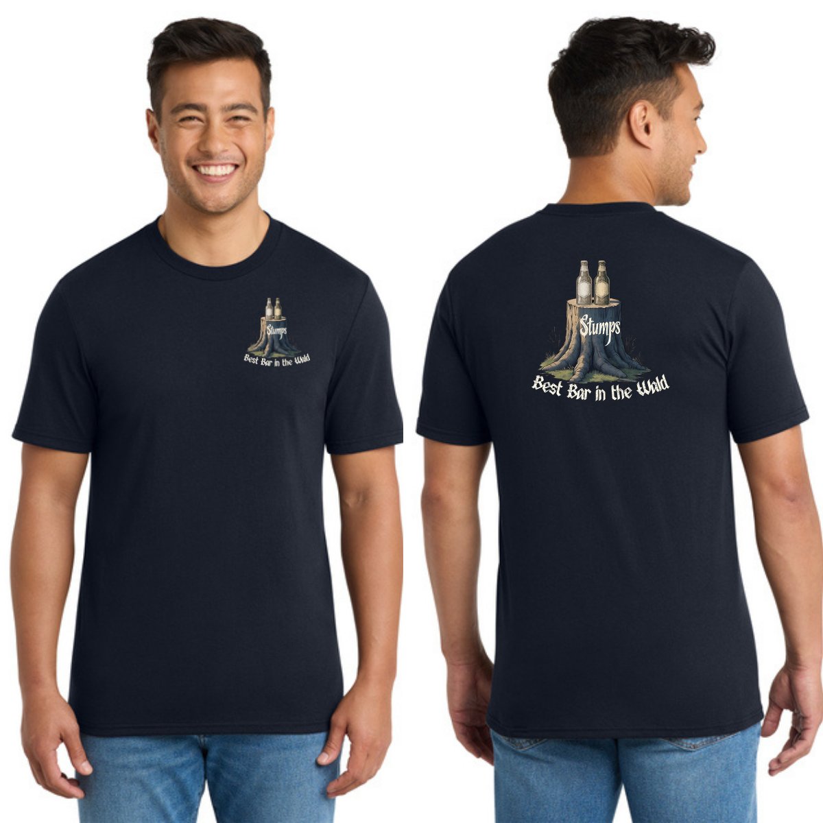 Stumps PC330 Unisex Tee|50 poly/37 cotton/13 rayon