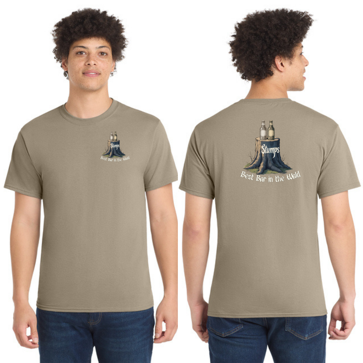 Stumps PC55 Unisex Tee|50/50 cotton/poly