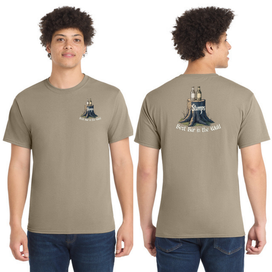 Stumps PC55T Unisex Tall Tee|50/50 cotton/poly