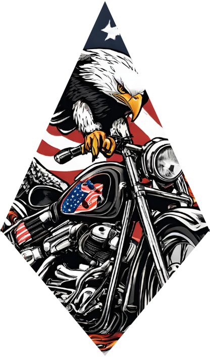 American Biker Earrings