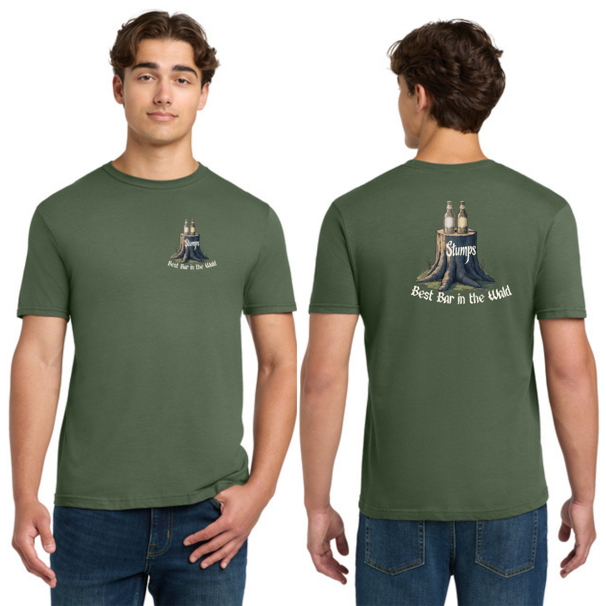 Stumps 64000 Unisex Tee|Sofstyle 100% ring spun US cotton