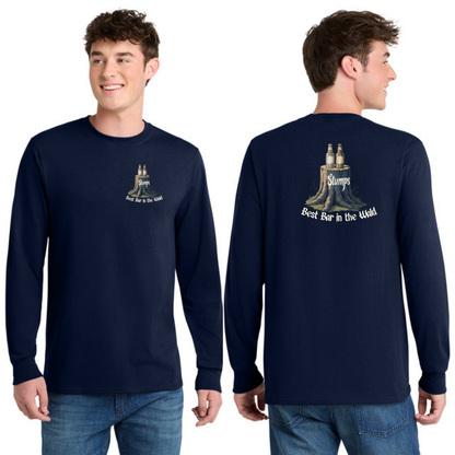 Stumps PC55LS Unisex Long Sleeve Tee|50/50 cotton/poly
