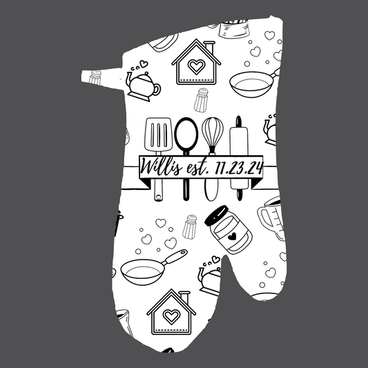 Custom Oven Mitt