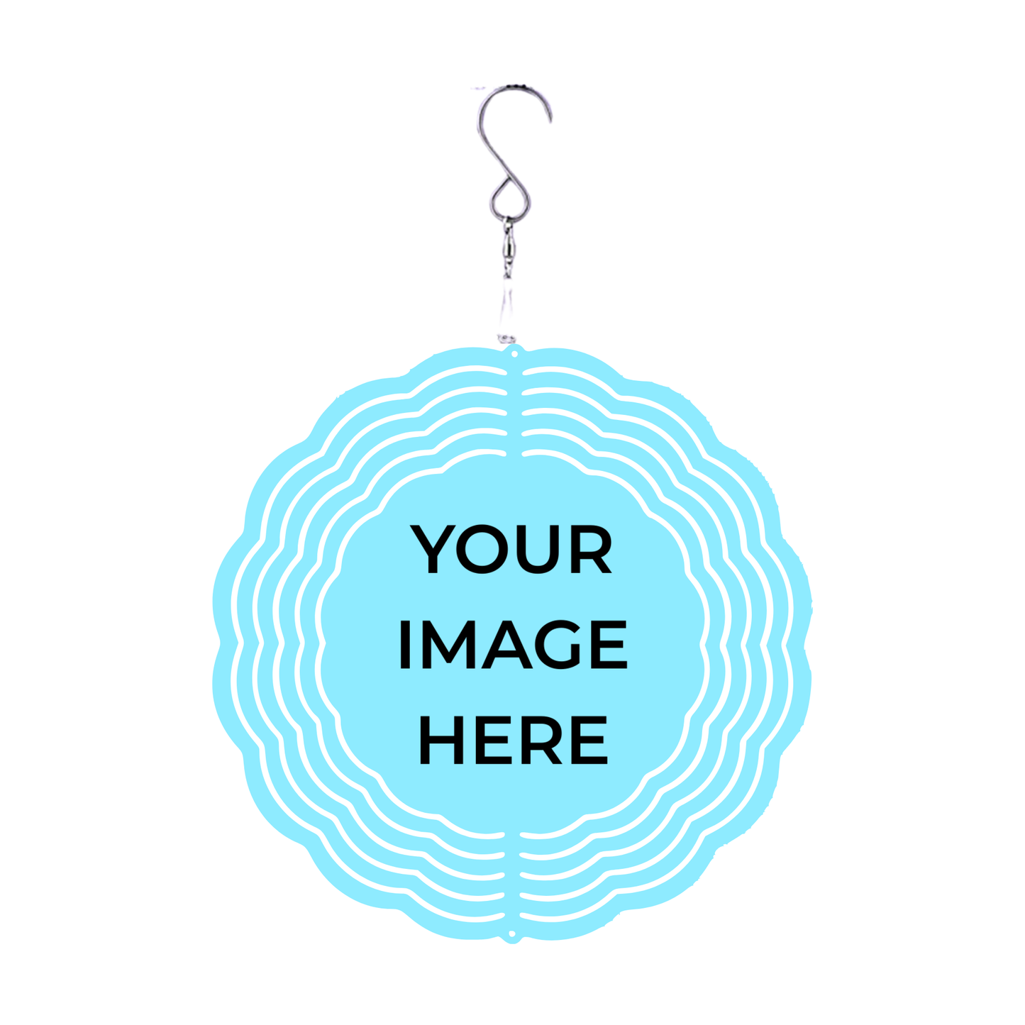 11.5 in Custom Wind Spinner (Round)