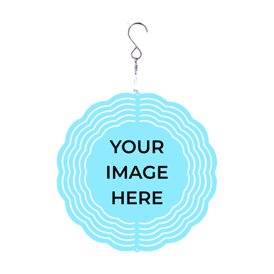 11.5 in Custom Wind Spinner (Round)