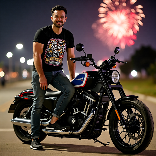 We The Riders USA 250 Constitution Biker Shirt - Unisex Tee