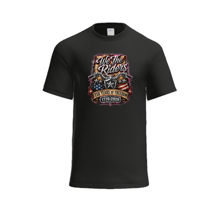 We The Riders USA 250 Constitution Biker Shirt - Unisex Tee